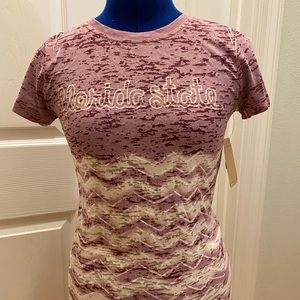 Florida State Seminoles ladies short sleeve shirt